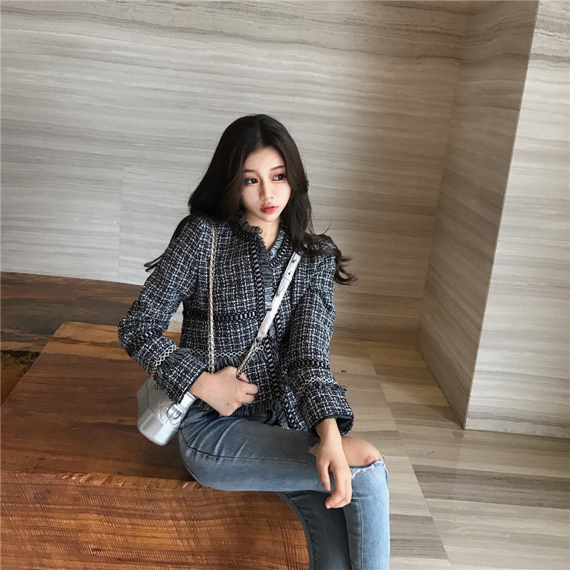 Summer Short French Jacket British Style And Western Style