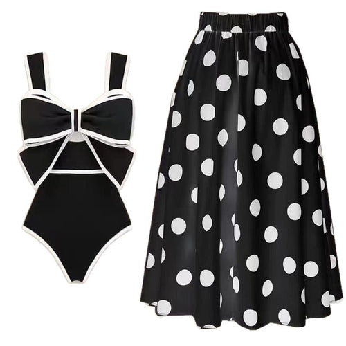 Conservative Women’s Bikini Suit with Skirt