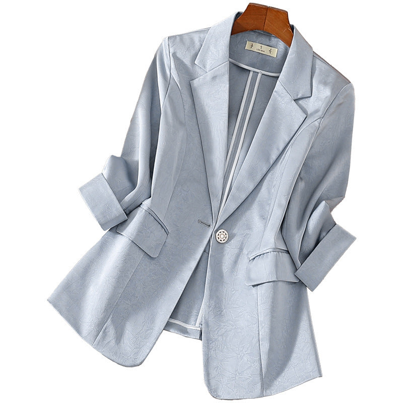 Suit Jacket For Women Spring And Summer Elegant High Sense Small Casual Suit Top