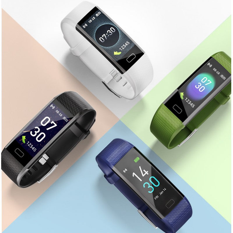 Montre Bracelet Connectée de Fitness avec Moniteur de Fréquence Cardiaque et Compteur de Pas