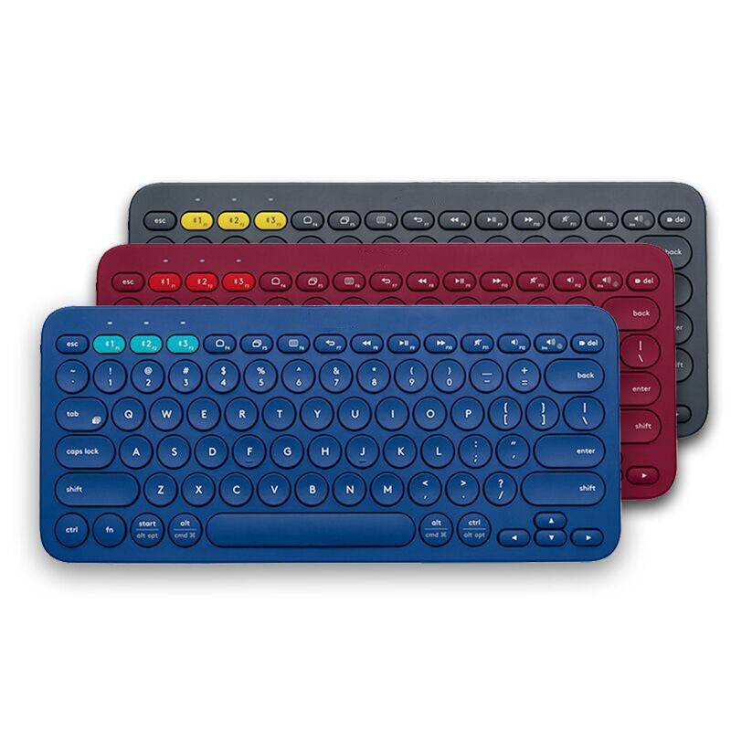 Bluetooth Wireless Keyboard for Mobile, Tablet & Notebook - Universal, ABS, 30x14x3cm, Multi-Color