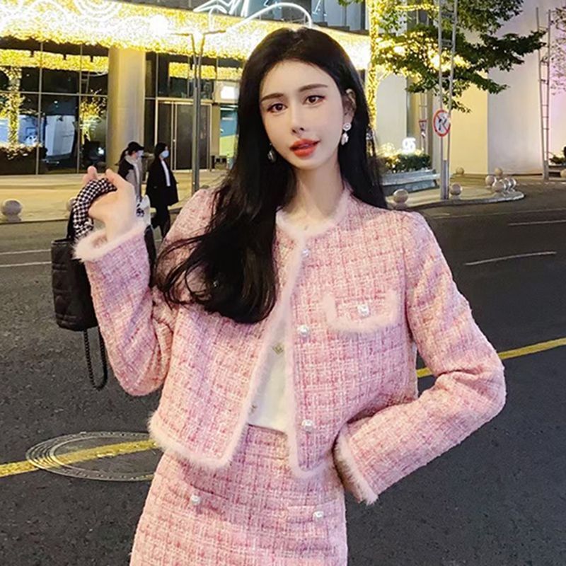 Waist Slimming Spring Autumn Short Coat for Women