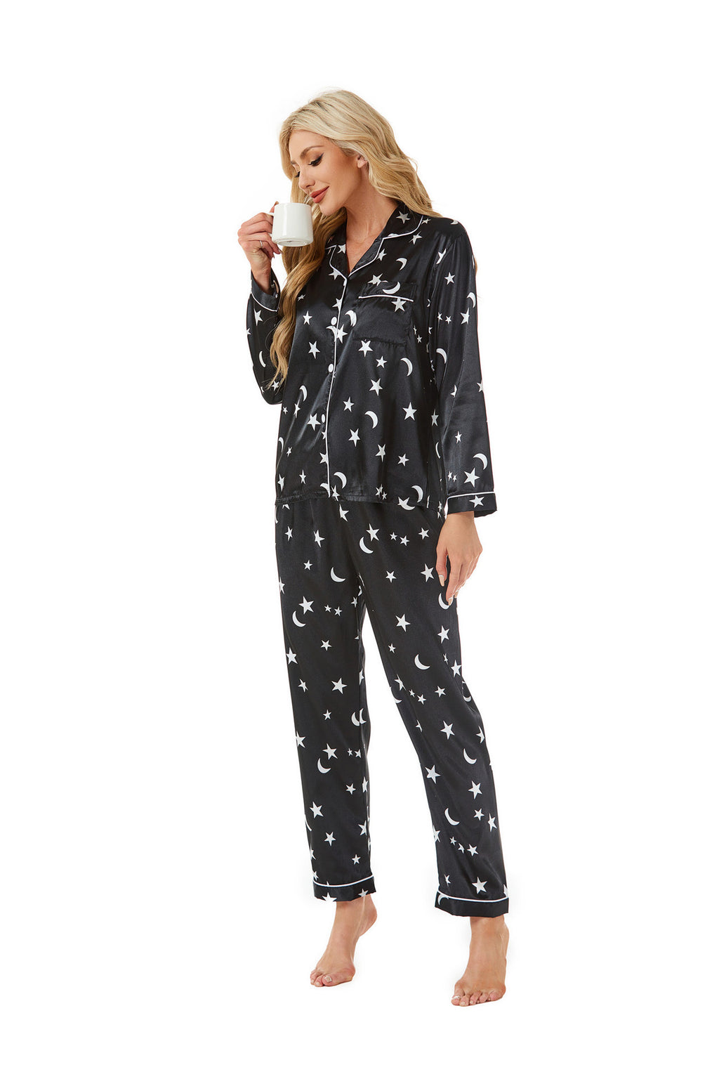 Ensemble de loisirs femme automne avec haut à manches longues et pantalon