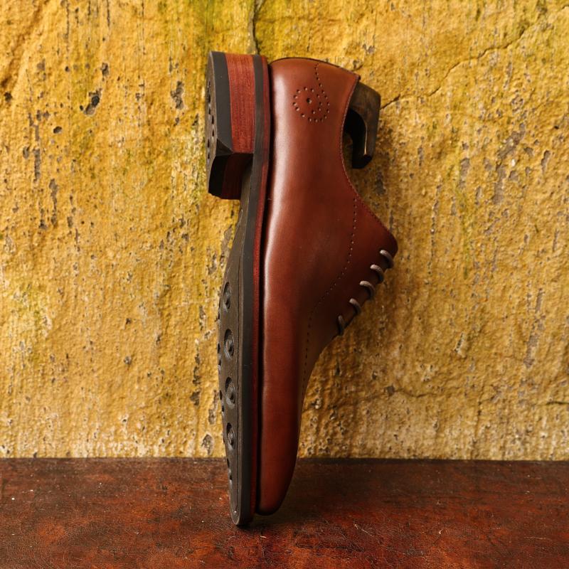 Chaussures de ville à lacets en cuir vintage pour hommes, noires et marron, pointures 38-44