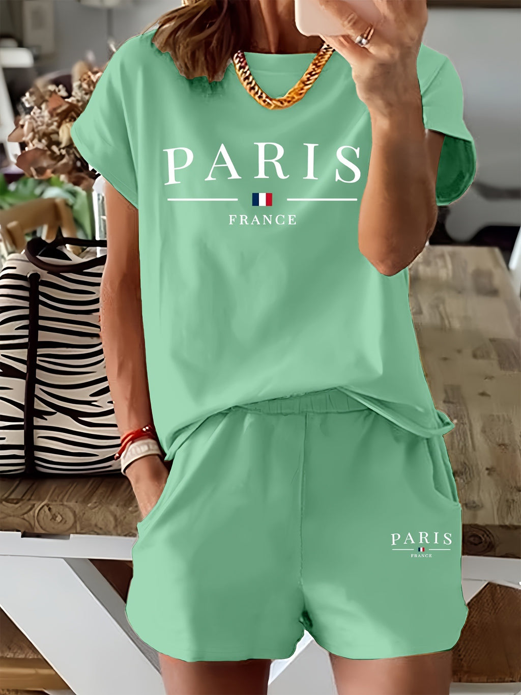 Fashion Comfort Slimming Printed Summer Casual Shorts