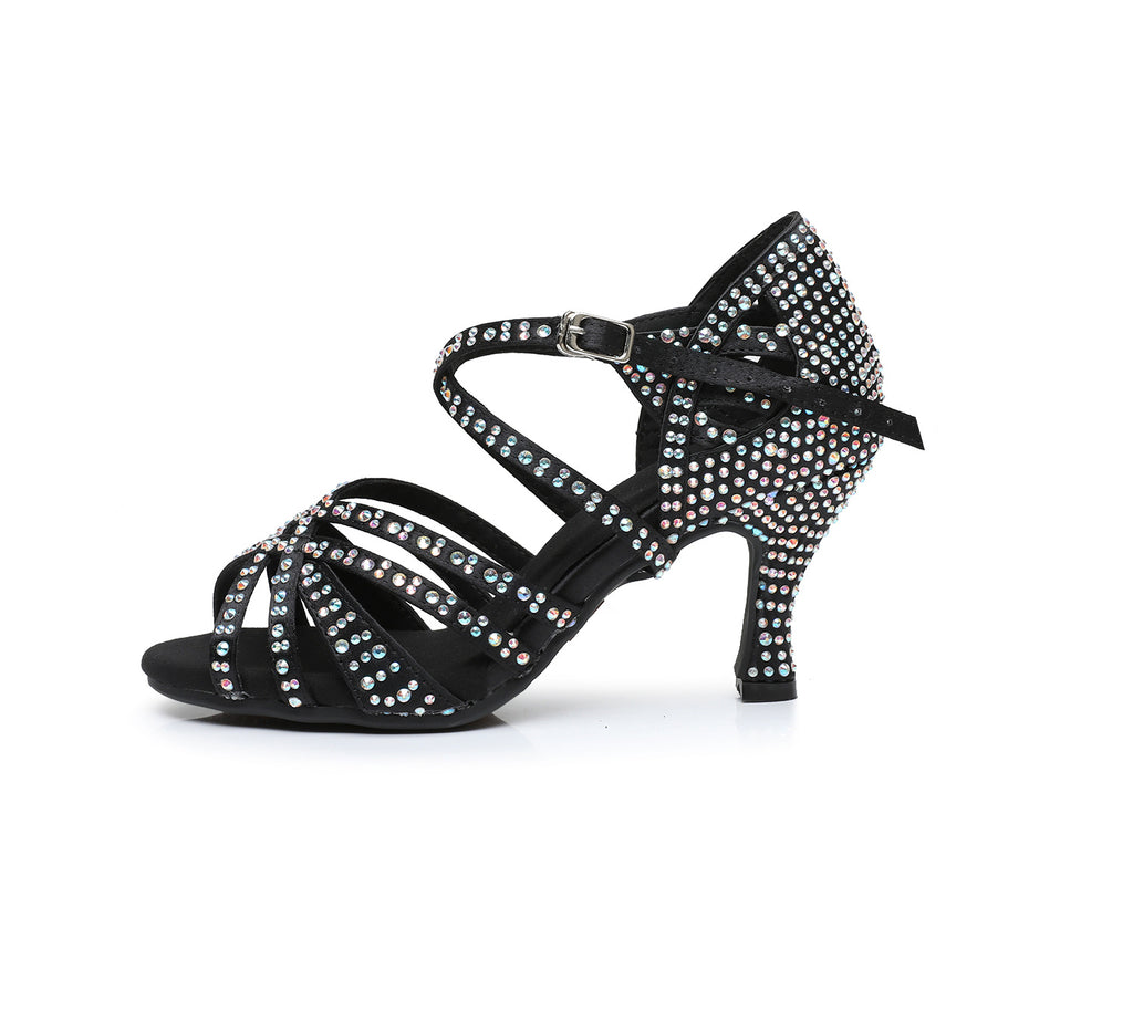 Chaussures de danse latine pour femmes Diamond, semelle souple, respirantes et légères
