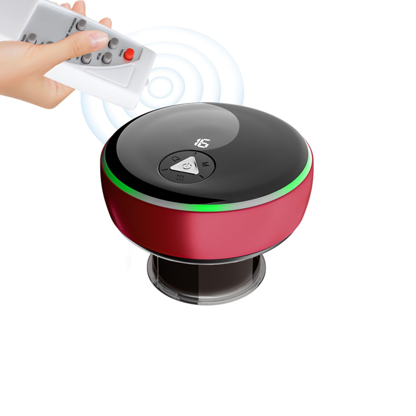 Ventouse intelligente télécommandée Masseur électrique de scraping Gua Sha