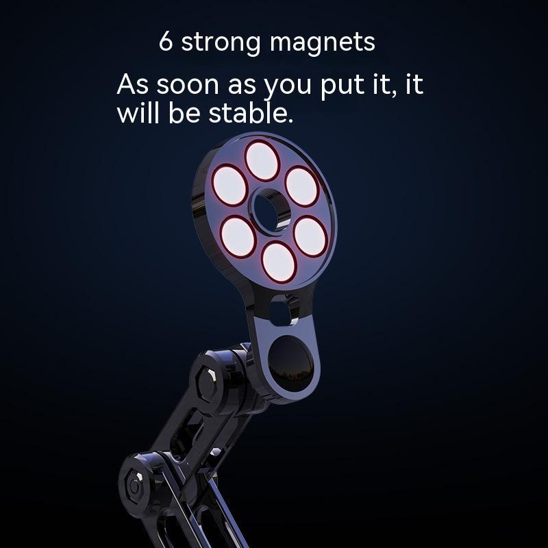 Black Magnetic Suction Car Phone Holder