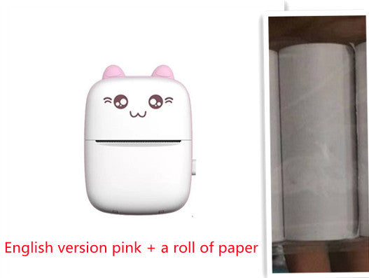 Mini Portable Pocket Printer USB Thermal Paper Student Wrong Question Machine