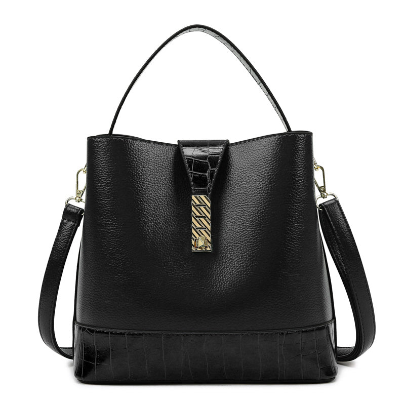 Sac seau cabine en PU pour femme